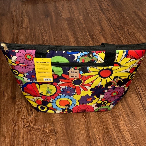 The Beatles x Igloo Tote Bag Cooler Yellow Submarine 30 Can Limited Edition New - Picture 3 of 10
